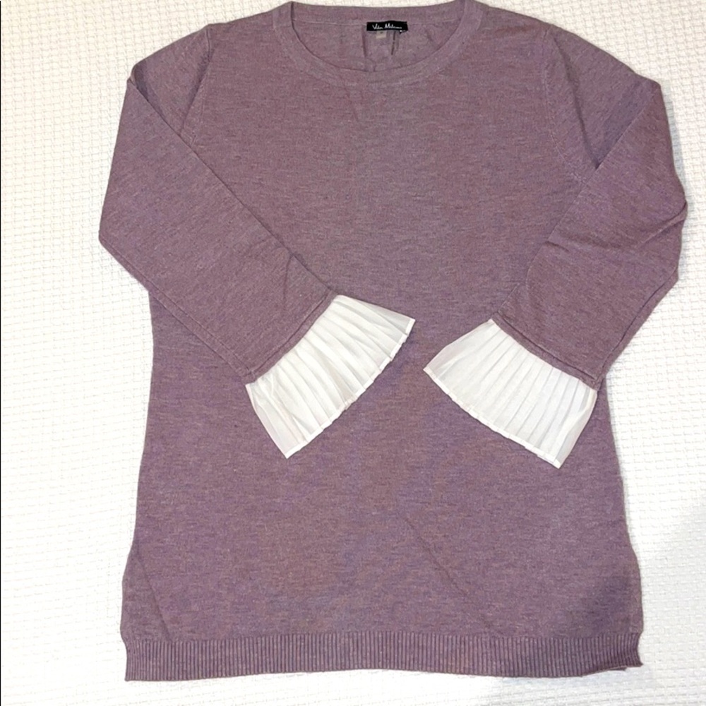 Soft purple sweater